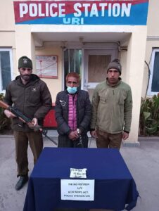 Police arrests 2 drug peddlers in Baramulla ; Contraband substances recovered*