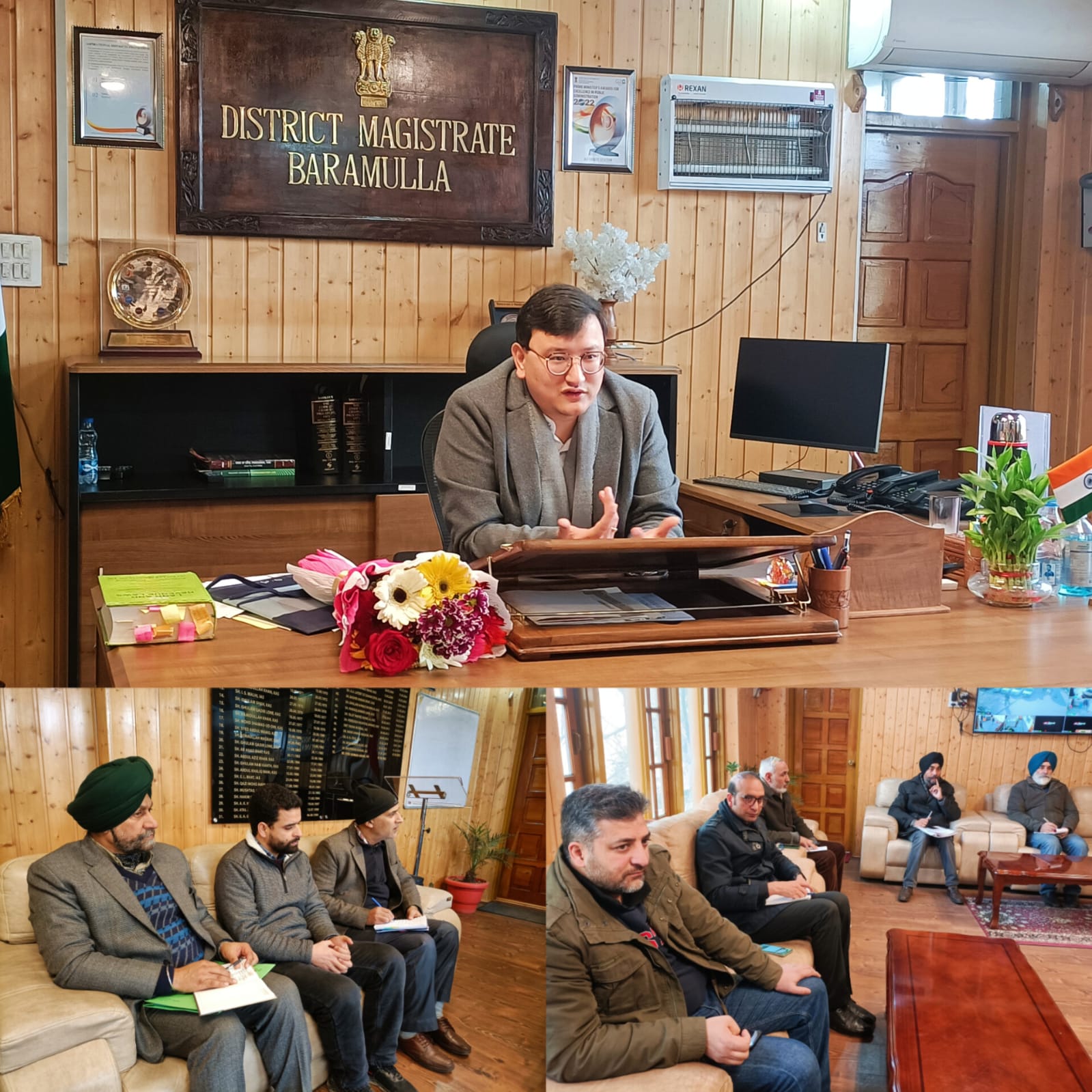 LG’s upcoming visit to Baramulla; DC chairs preparatory meeting