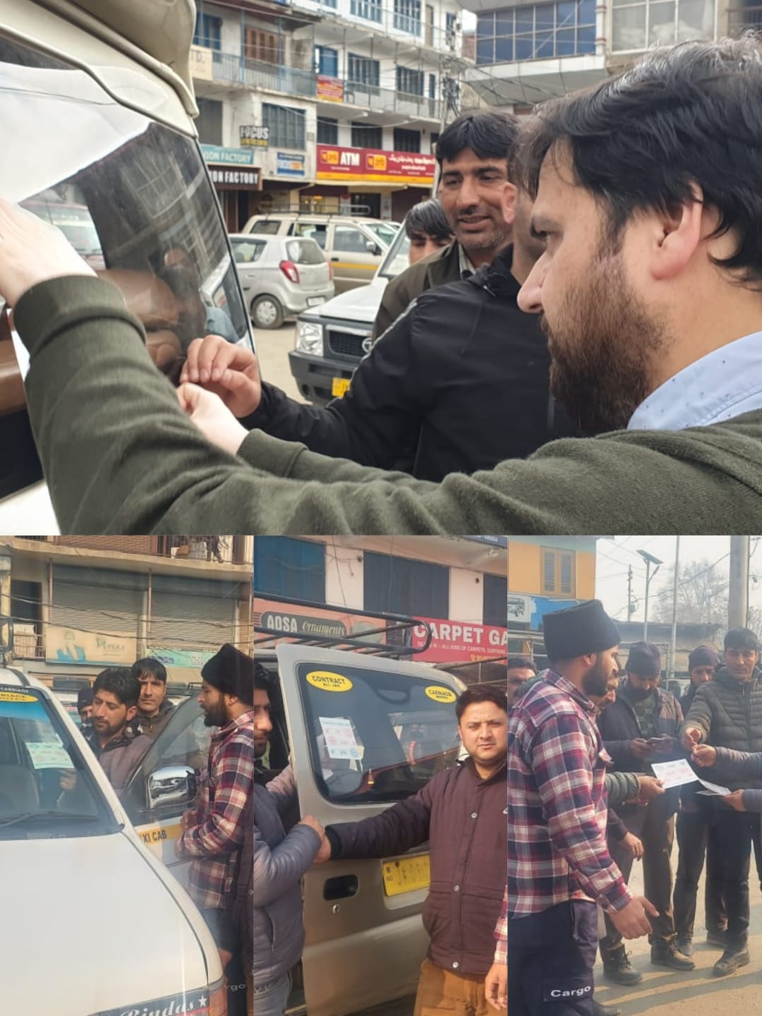 MVD’s Road Safety Sticker Campaign Creates Awareness in B’la