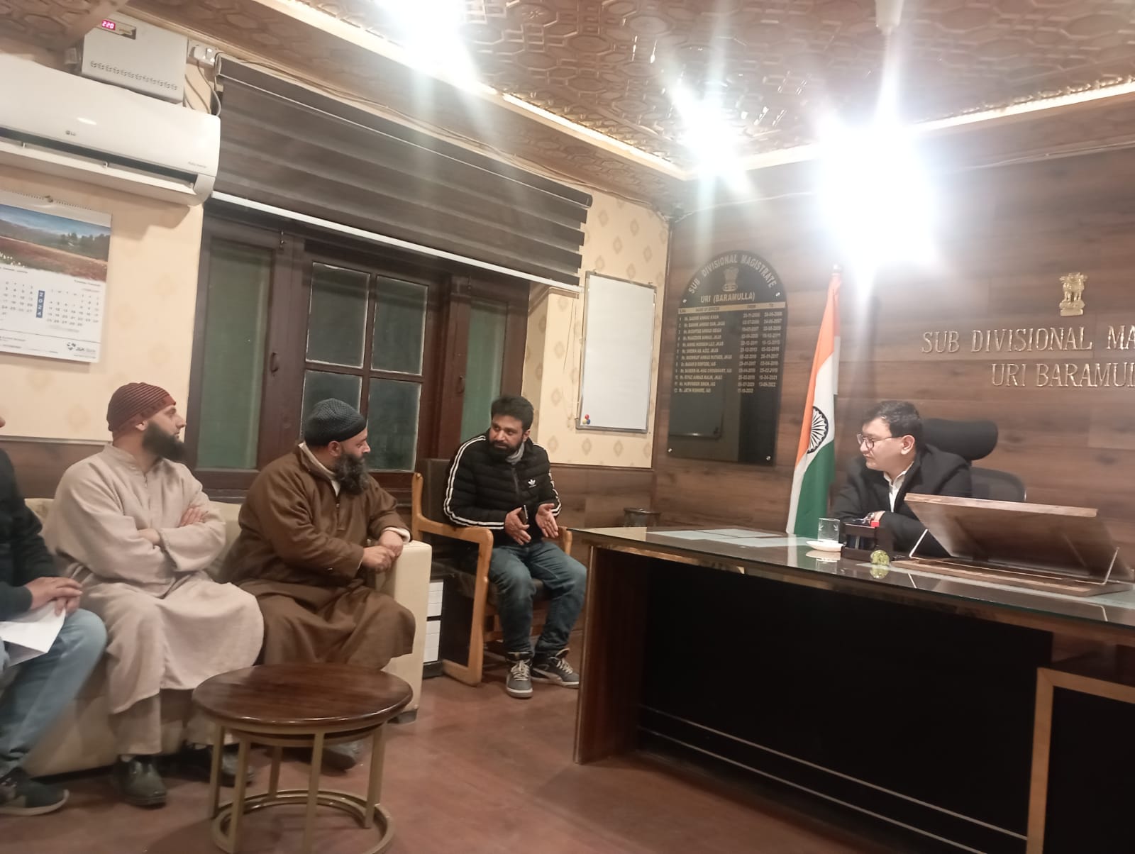 Today Land owners of peeristan met DC BARAMULLA:All India Update