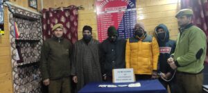 Police arrests 5 drug peddlers in Baramulla; Contraband substances recovered*