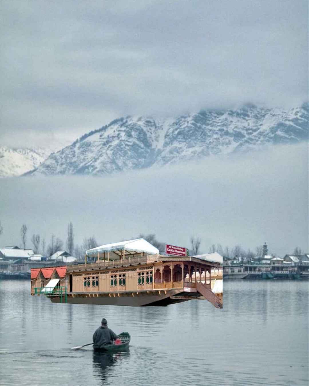 Dry Spell Dampens Kashmir’s Winter Tourism, 70 Percent Houseboats Empty in Dal and Nigeen Lakes