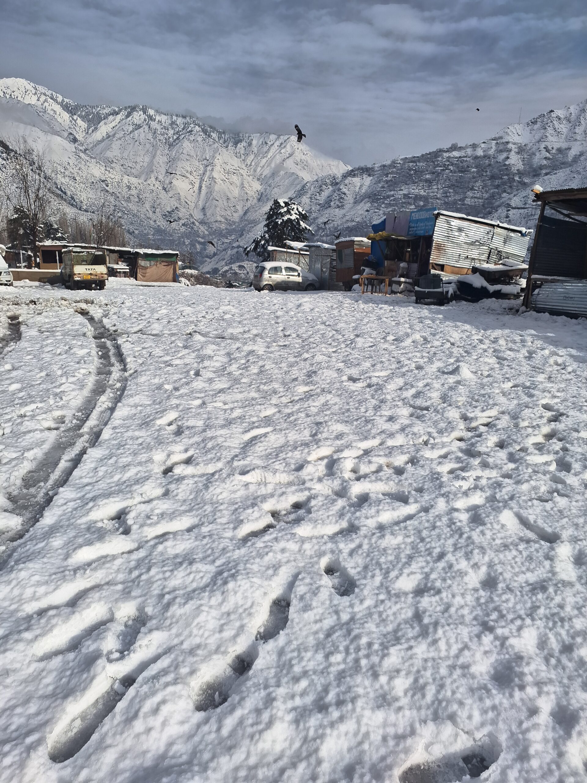 Snowfall In Kashmir, Some Parts Accumulate Over 1-ft; MeT Forecasts More