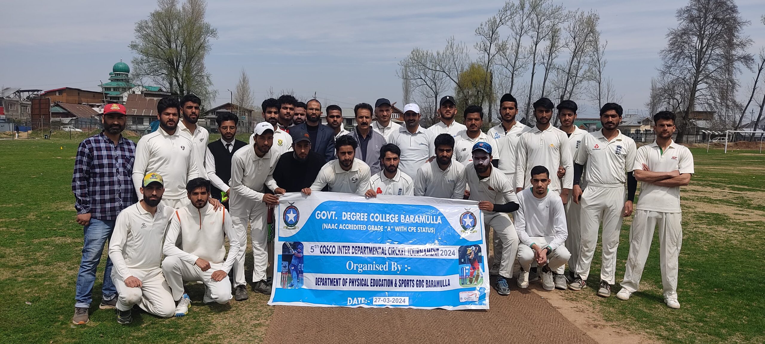 Ramzan Cosco Cricket Tournament Commenced in GDC Baramulla