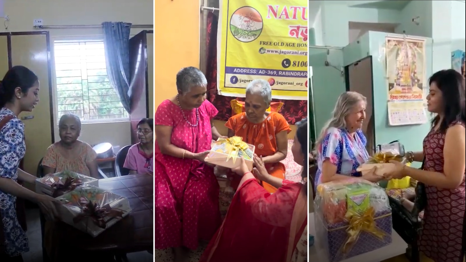 Influencers Celebrate Mother’s Day in Old Age Homes with GiftstoIndia24x7