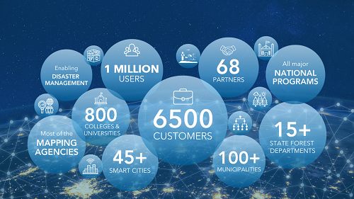 Esri India Achieves 1 Million Users Milestone