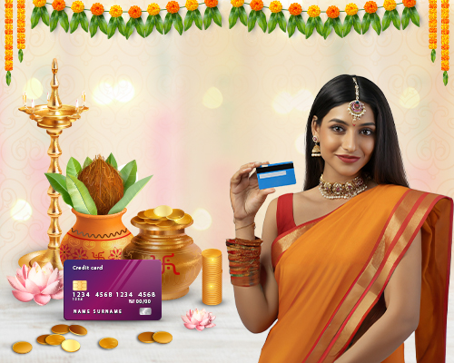 Explore Credit Cards on Bajaj Markets for Akshaya Tritiya Gold Purchases