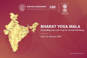 Bharat Yoga Mala by Kaivalyadhama Sweeps Across India, Garnering Massive Participation