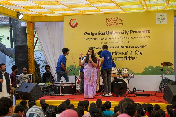 Successful Legal Aid Camp for Children and Women Hosted by Galgotias University in Collaboration with the Satyarthi Movement for Global Compassion